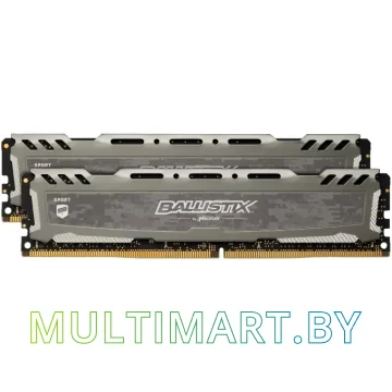 Оперативная память Crucial Ballistix Sport LT 2x8GB DDR4 PC4-21300 (BLS2K8G4D26BFSBK)